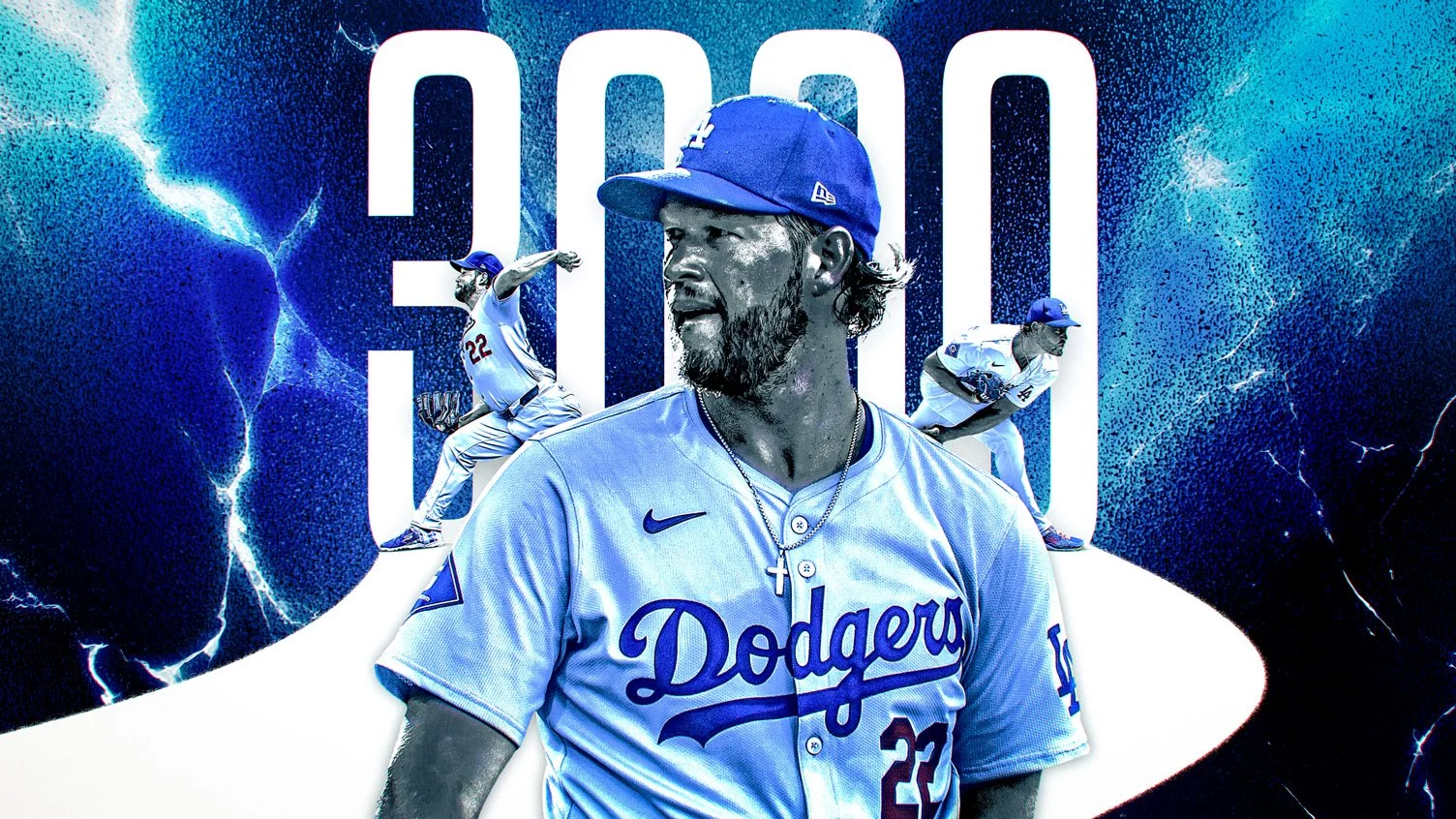 Clayton Kershaw's 3000th Strikeout
