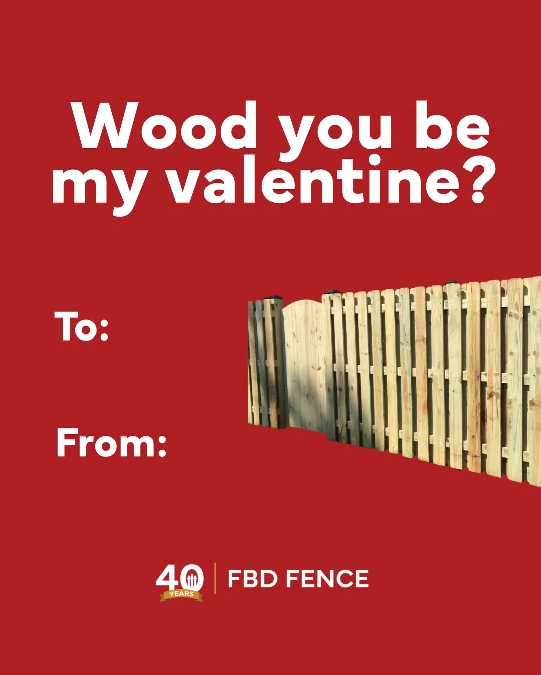 Happy Valentine&rsquo;s Day from your favorite Howard County fence company!

Wishing you and your loved ones a wonderful day! 🥰

#howardcountymd #fencecompany #fbdfence