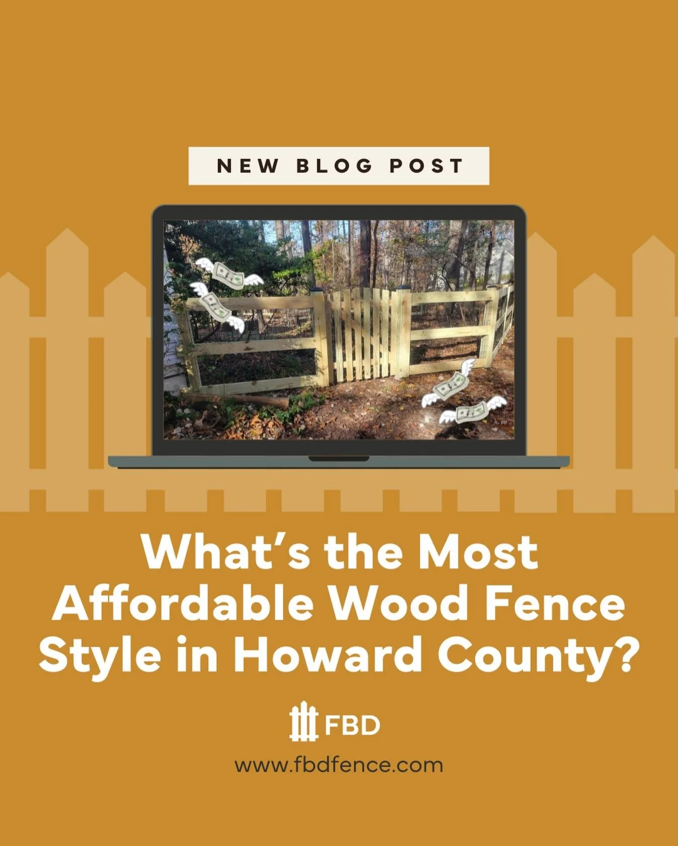 Prices are up across the board&mdash;and fencing is no exception! 

Our latest blog post breaks down what &ldquo;affordable&rdquo; actually means when it comes to wood fencing in Howard County, MD. 

Check out our latest blog post to learn&hellip; 


