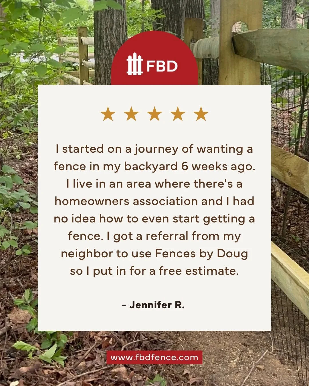 &ldquo;If I could give six stars, I would!&rdquo; 

⭐️⭐️⭐️⭐️⭐️

One of the benefits of working with FBD is our familiarity with the @columbiaassn and specific village HOAs. 

While you&rsquo;re responsible for filling out your HOA paperwork and submi
