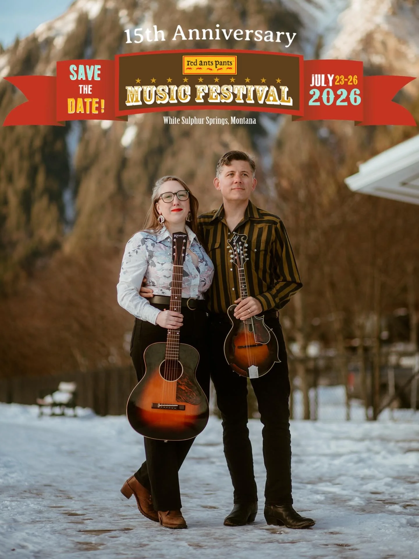 Thrilled to be heading to Montana for the first time to play the @redantspantsmusicfestival side stage! Love the mission and the line-up is 🔥🔥🔥🔥🔥🔥. See you there?!