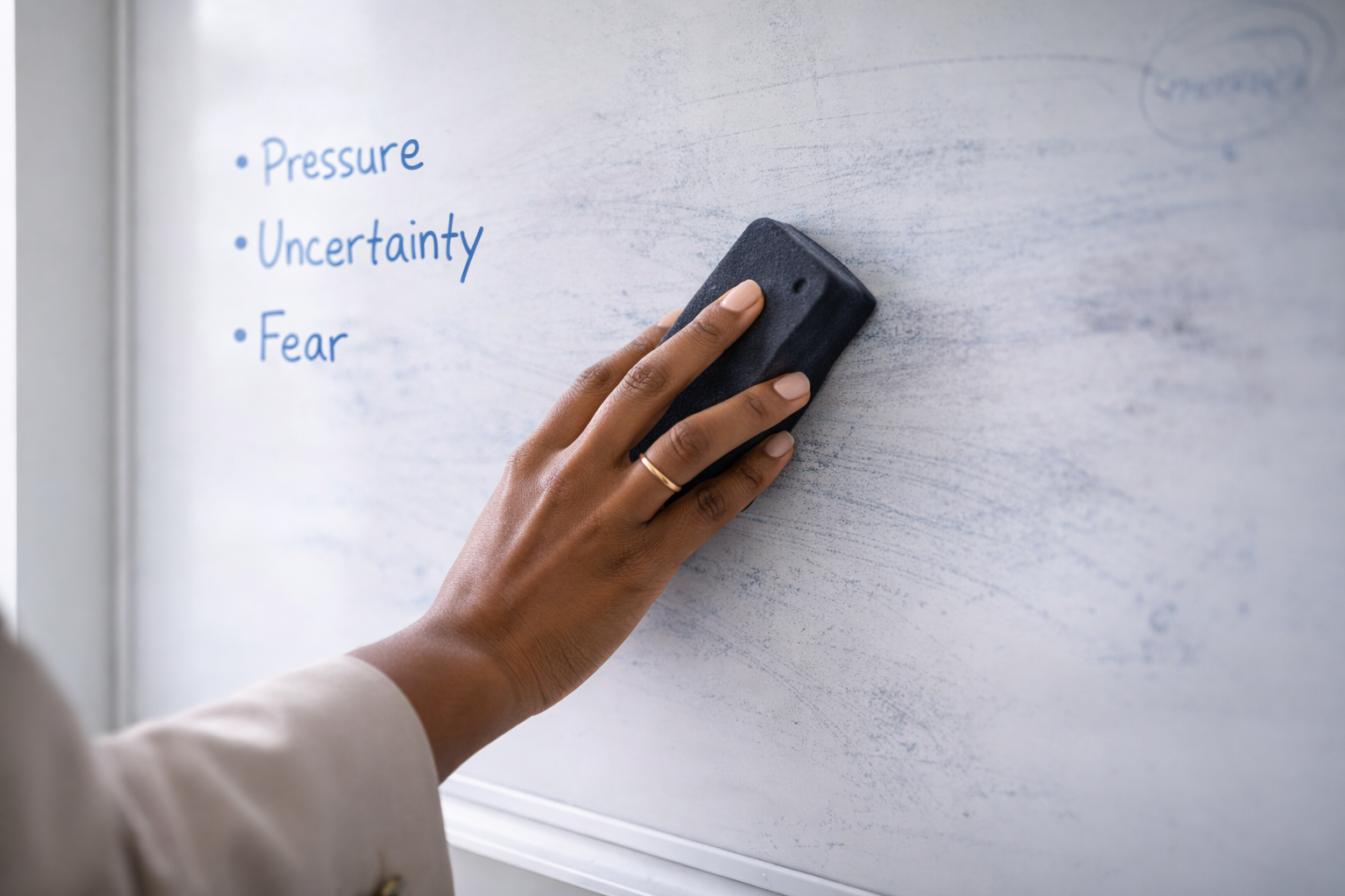 The work you avoid shows up in your leadership