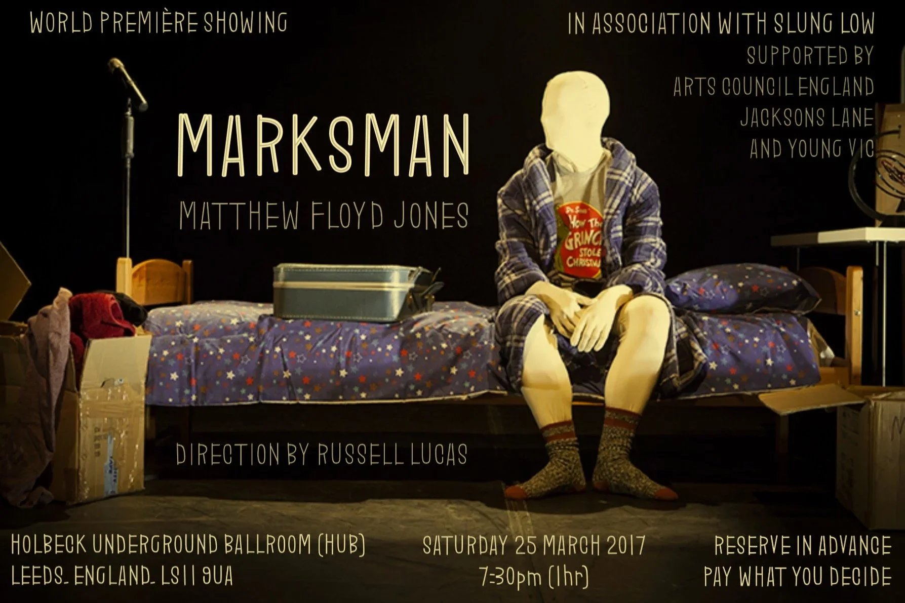 Première of Marksman at The HUB