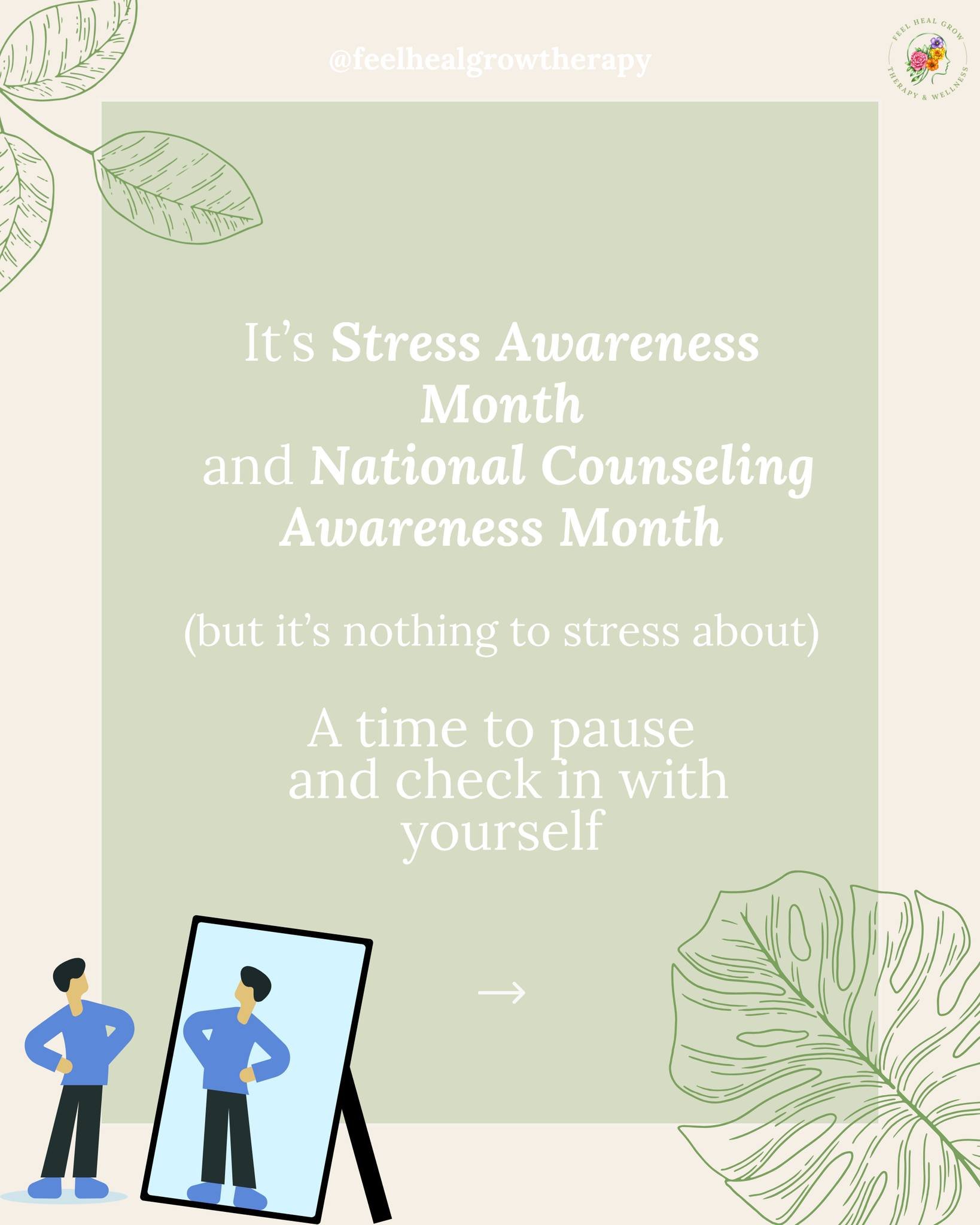 April is a reminder&hellip; 🌼

A lot of people are functioning, but still feeling overwhelmed. Stress doesn&rsquo;t always look obvious, and it doesn&rsquo;t just stay in your mind. It can show up in your body, your sleep, and your mood.

The goal i