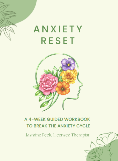 Paperback Anxiety Reset: A 4-Week Guided Workbook to Break the Anxiety Cycle