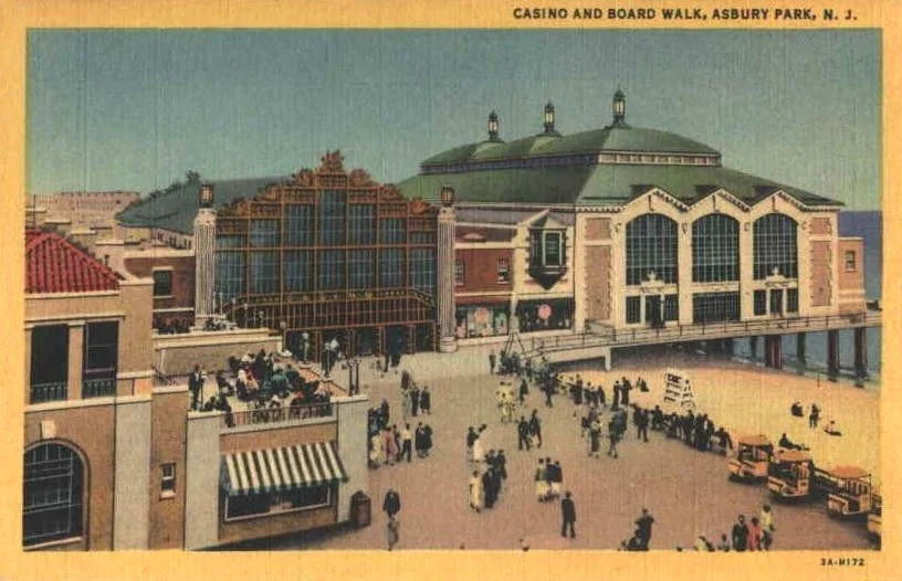 postcard of Asbury Park