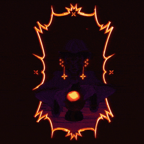 Alien Fortune Teller Animation