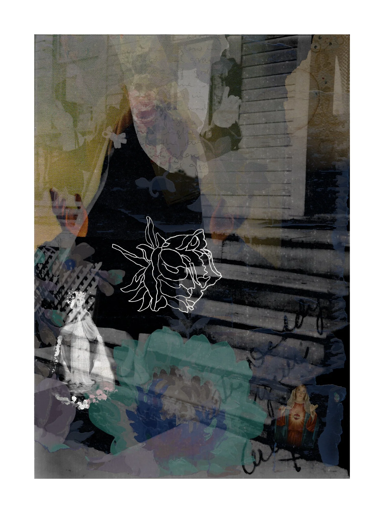 Hi Daddy 3, Archival digital print, mounted on sintra and faced with plexi, 43 ¼ X 32 ¼” (Ltd edition)