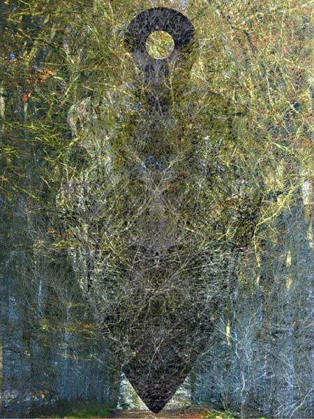 Nirvana 8, 2004, Archival pigment print, 50 x 40"