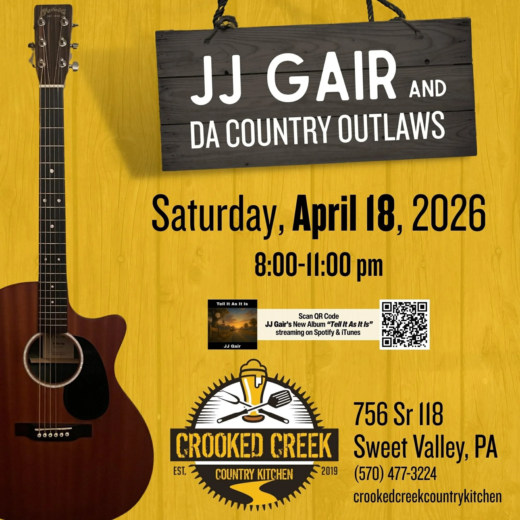 JJ Gair &amp; Da Country Outlaws