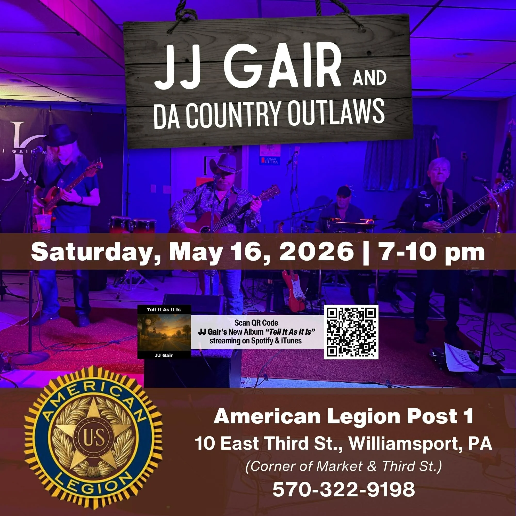 JJ Gair and Da Country Outlaws 