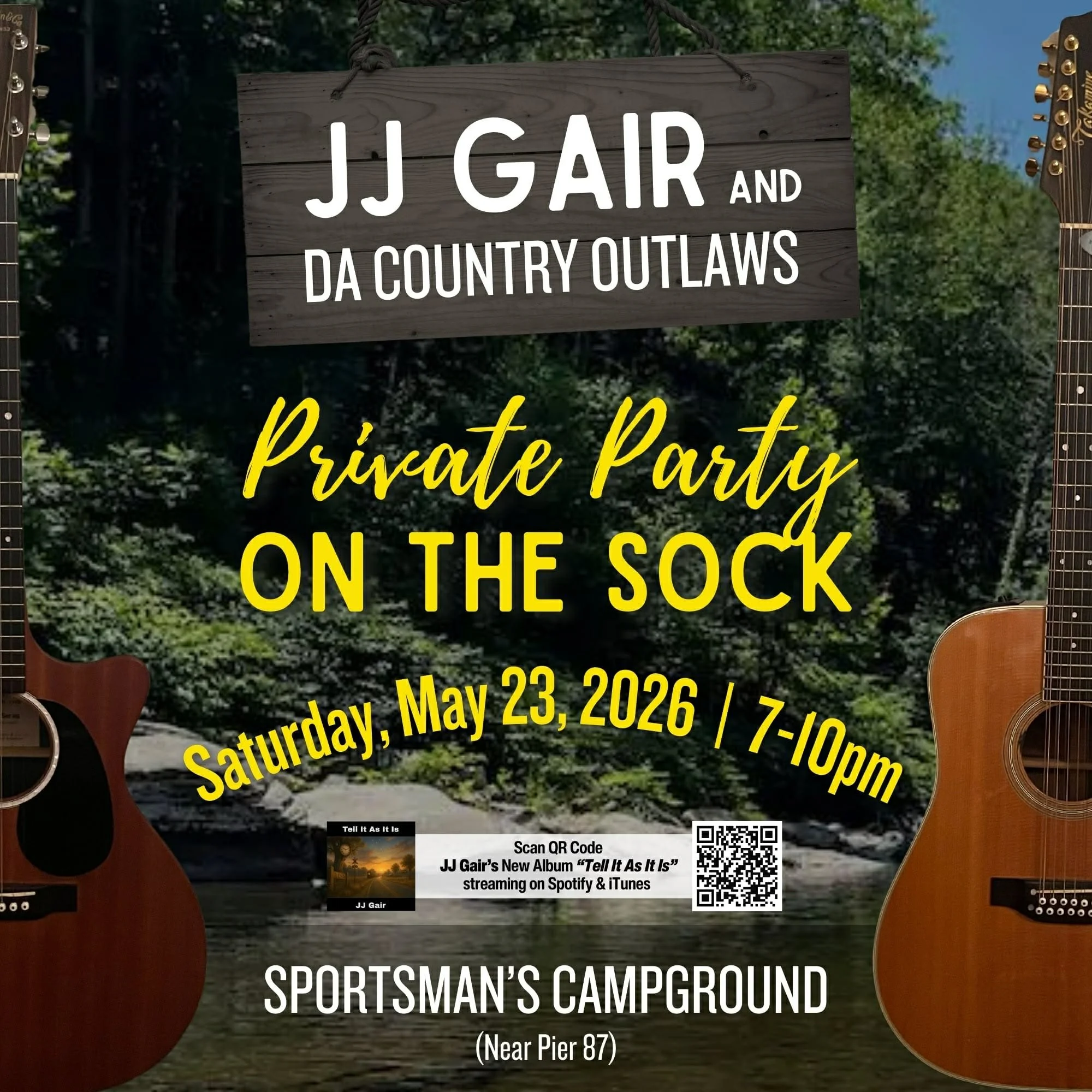 Private Event - JJ Gair and Da Country Outlaws