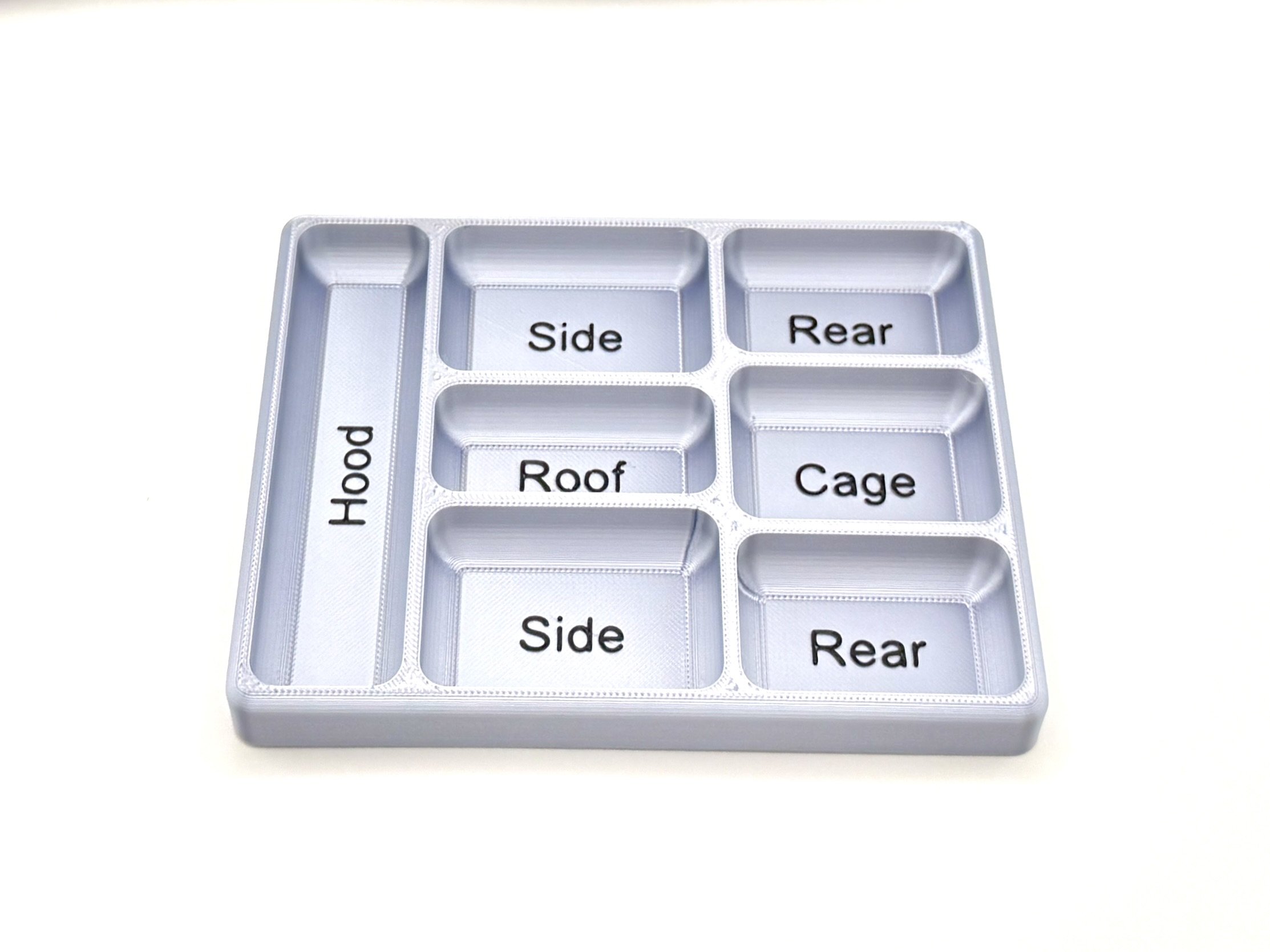 Body Shell and Cage Screw Organizer