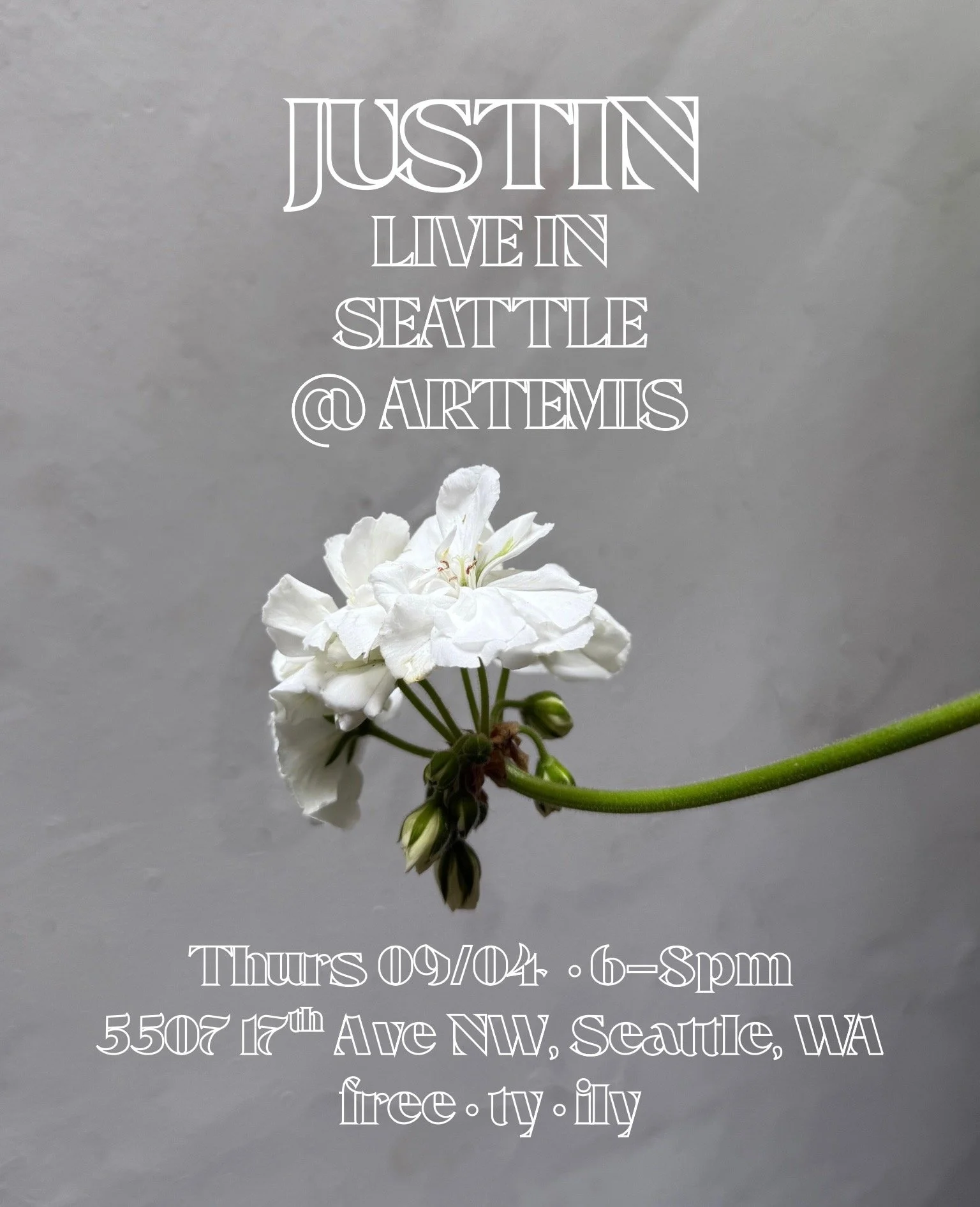 JUSTIN - Artemis Acoustic Sessions #2