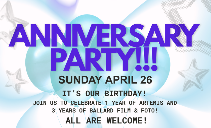 Anniversary Party with Ballard Film &amp; Foto!