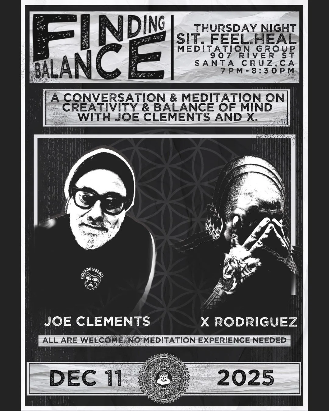 Special Guest: X Rodriguez at the SFH Thursday Night Sit — December 11th