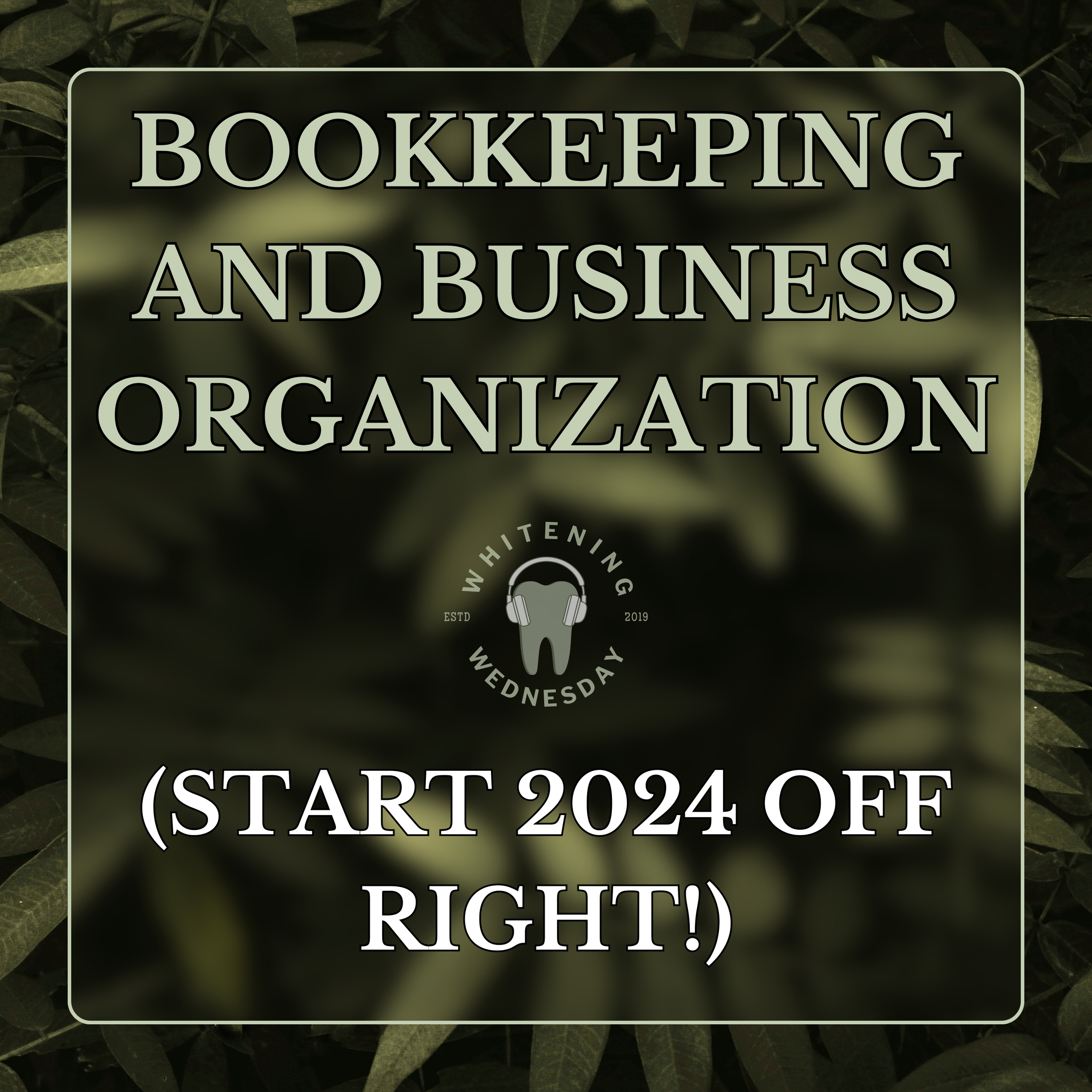 Bookkeeping and Business Organization (Start 2024 Off Right!)