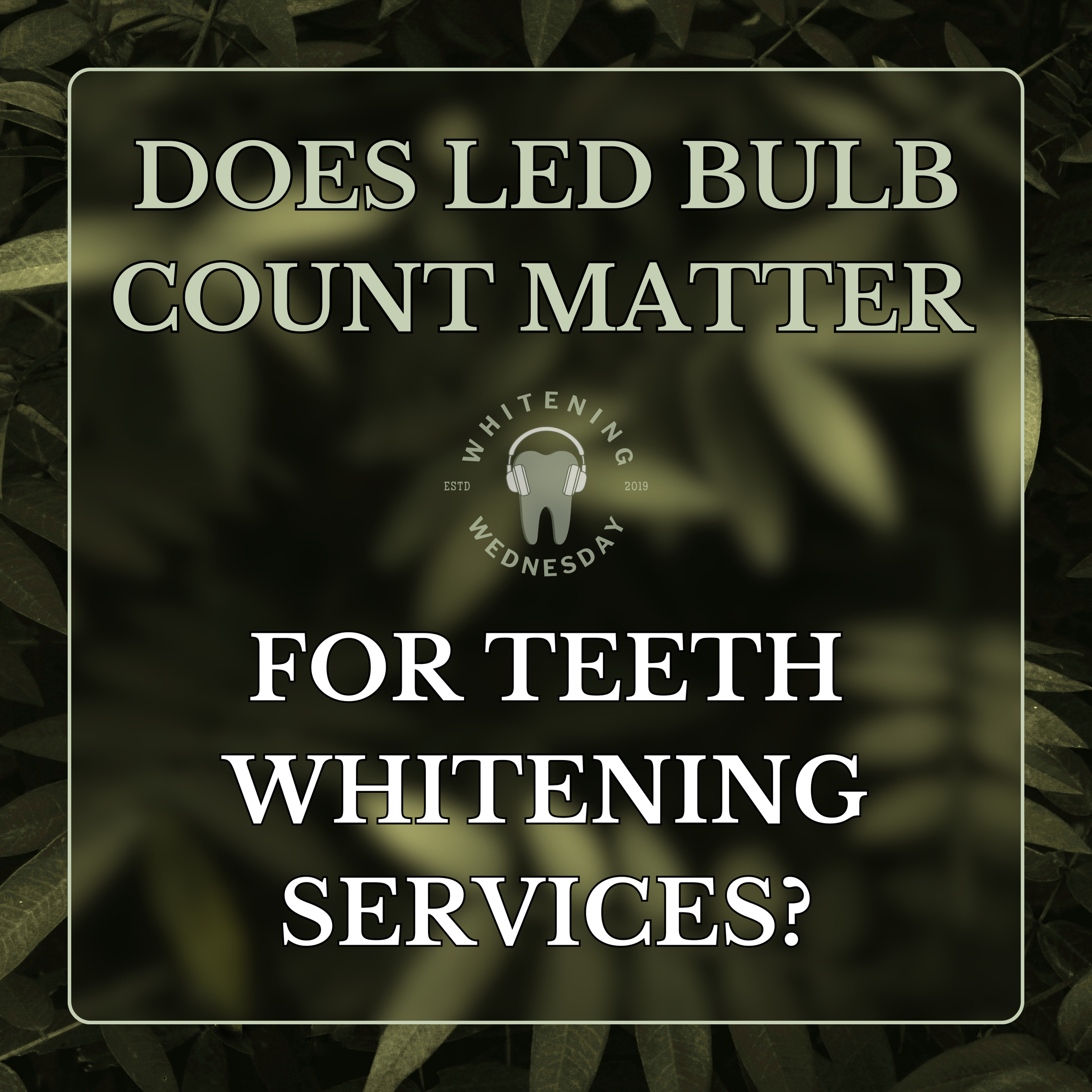 Does LED Bulb Count Matter For Teeth Whitening Services?