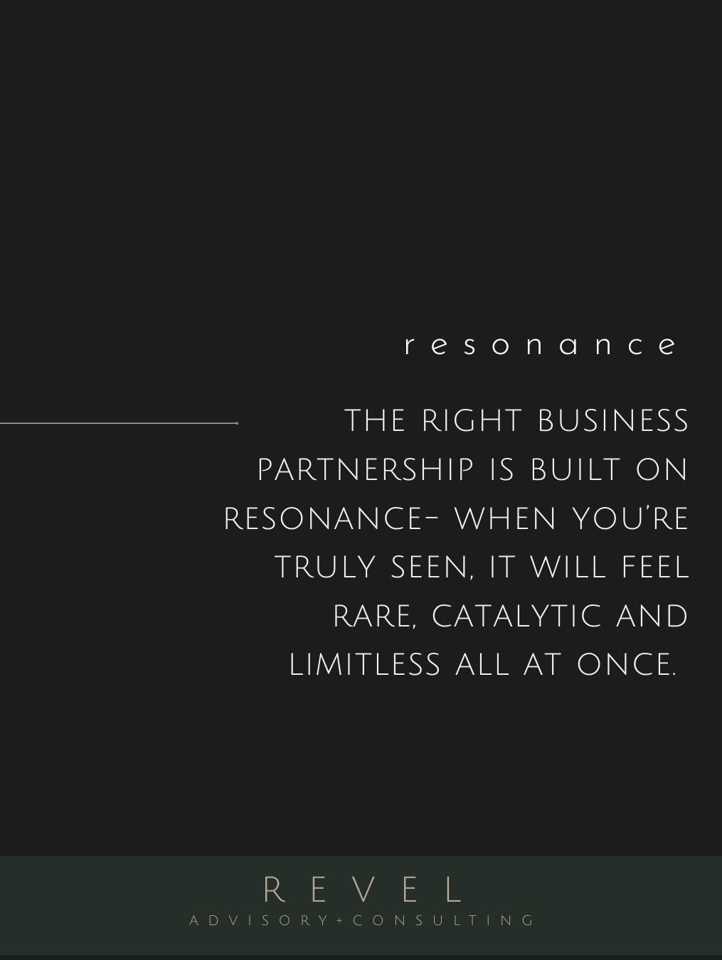 Resonance: The Fundamental Catalyst