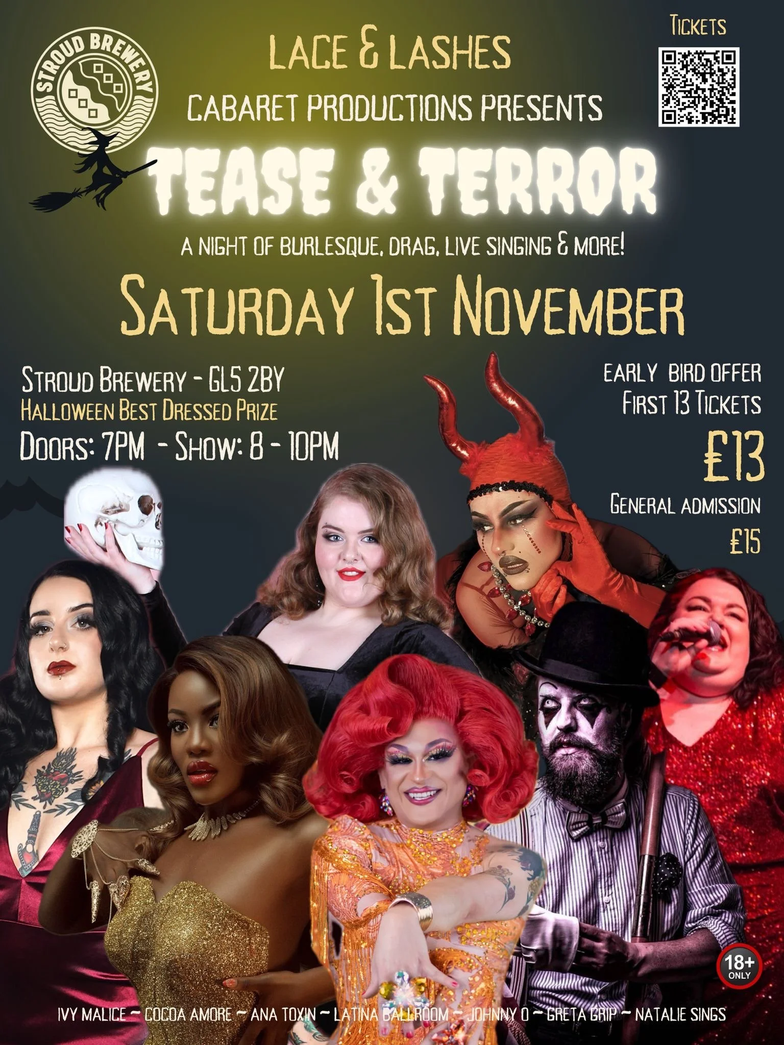 Lace & Lashes presents Tease & Terror