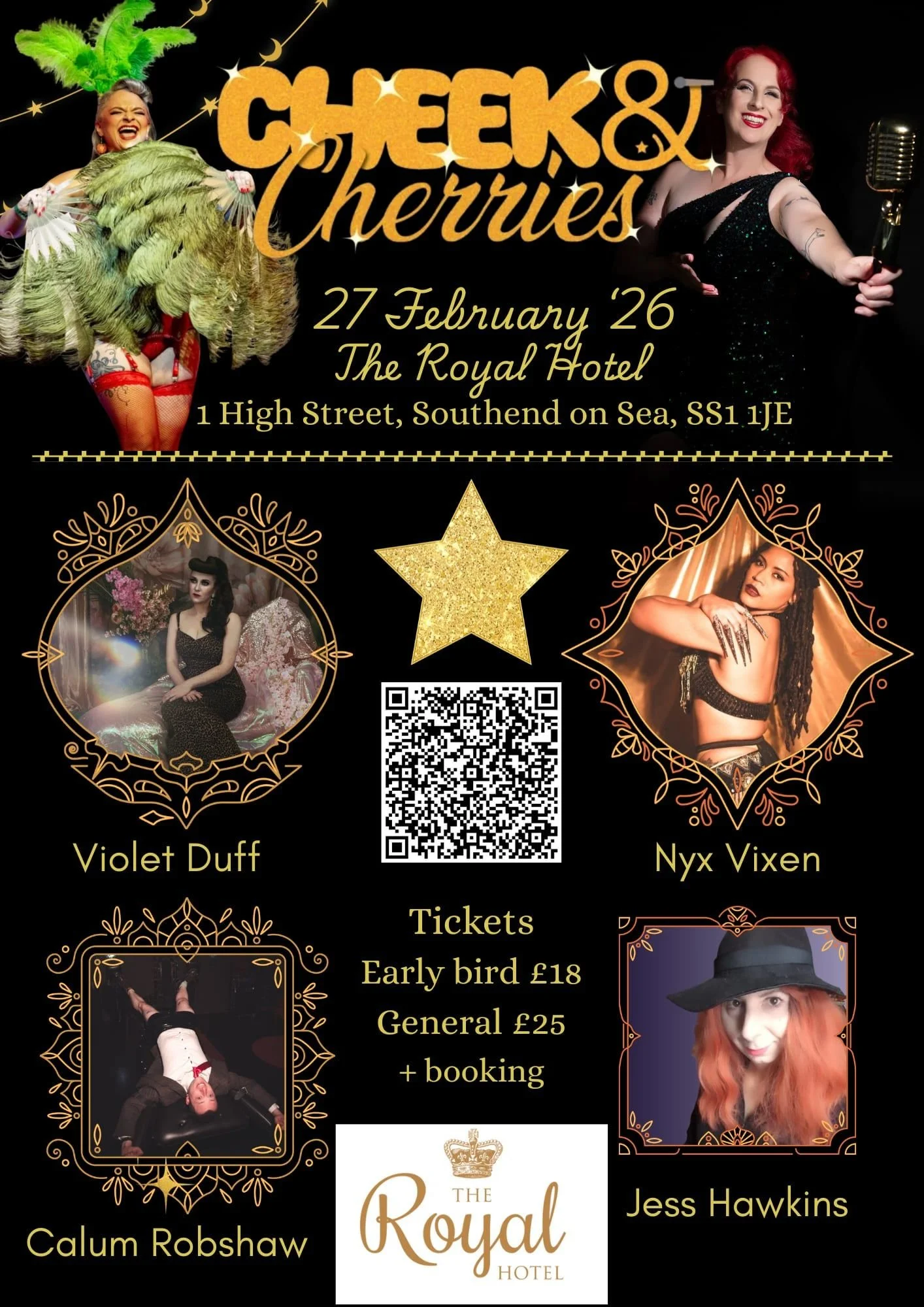 Cheek &amp; Cherries! Cabaret