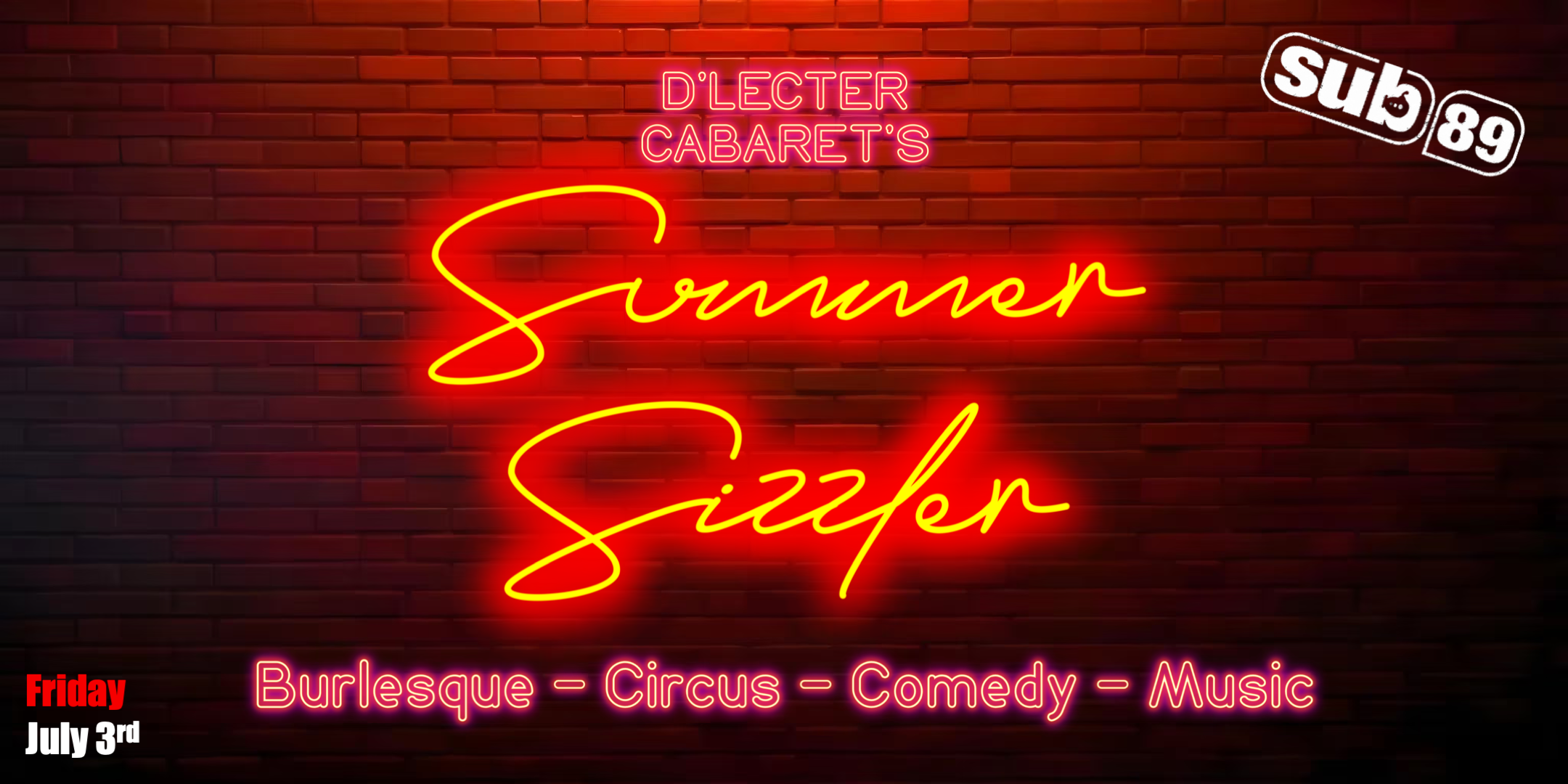 D'Lecter Cabaret's Summer Sizzler