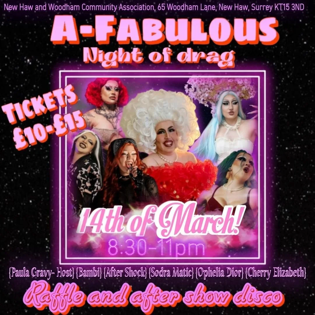 A-FABULOUS night of drag!