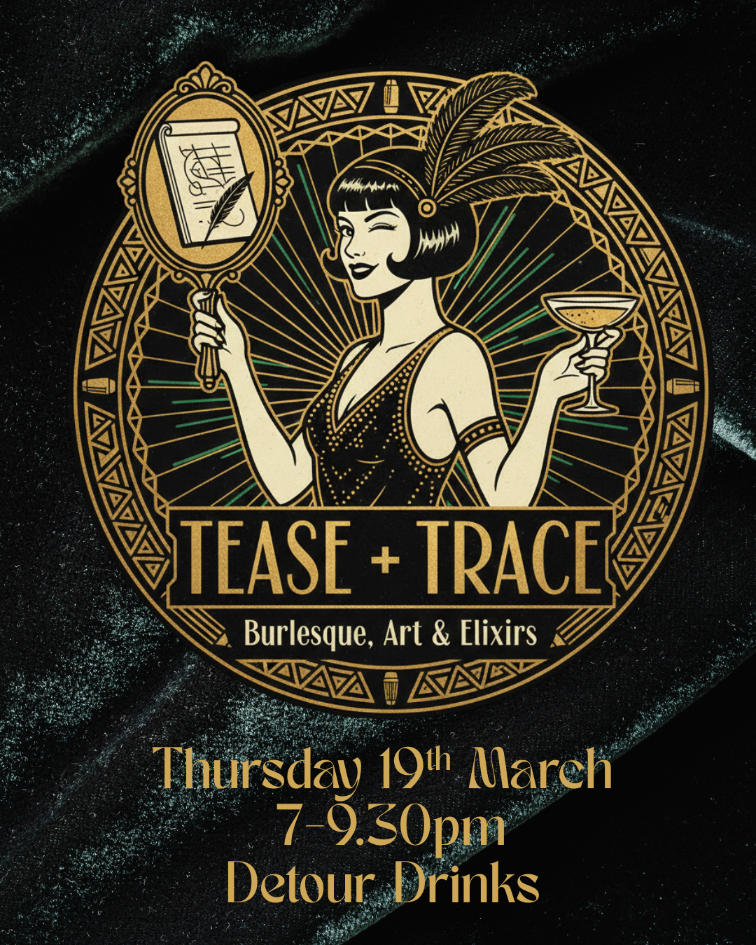 Tease + Trace: Burlesque and Performance Immersive Life Drawing