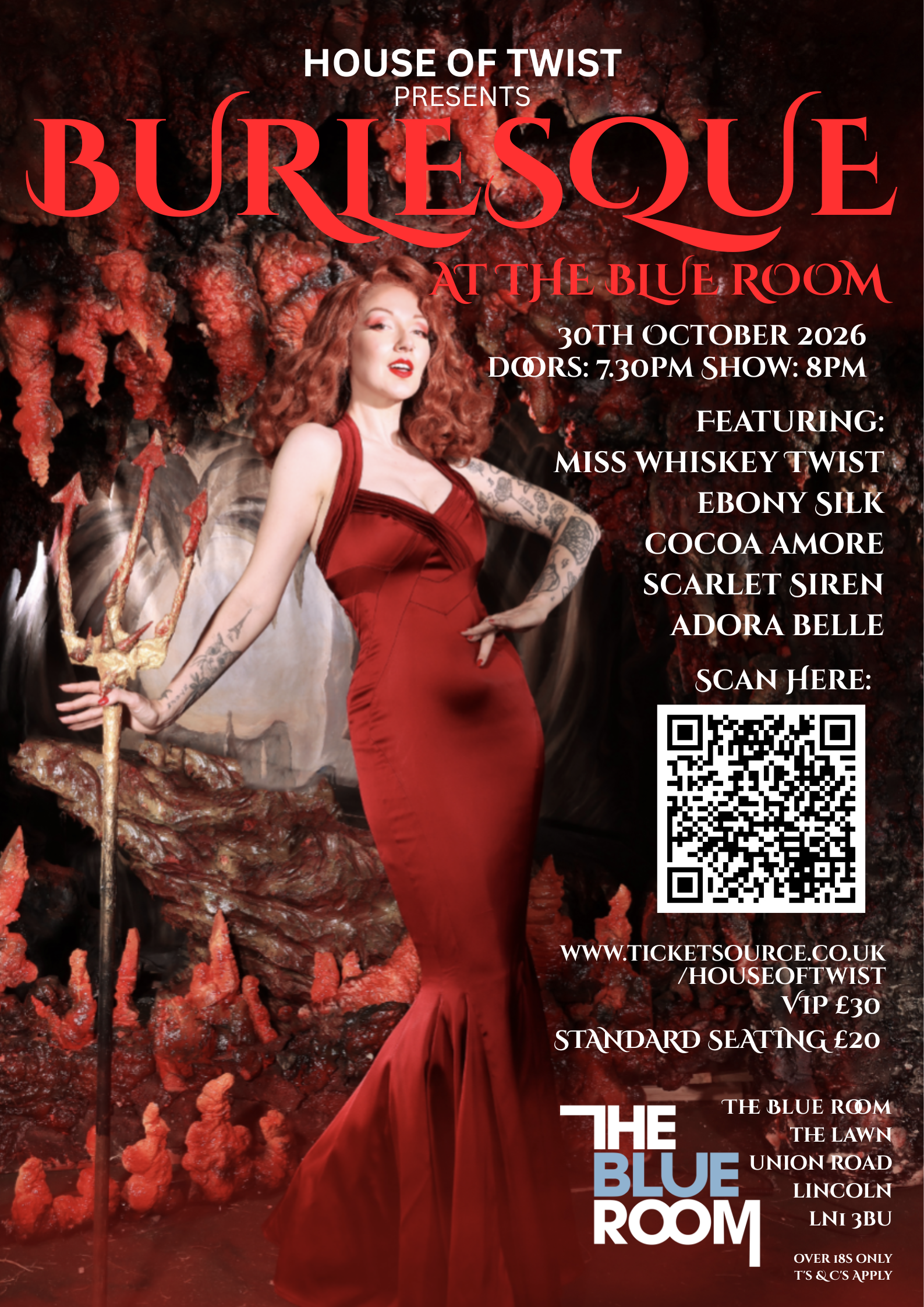 BURLESQUE at the Blue Room - Spooky Edition