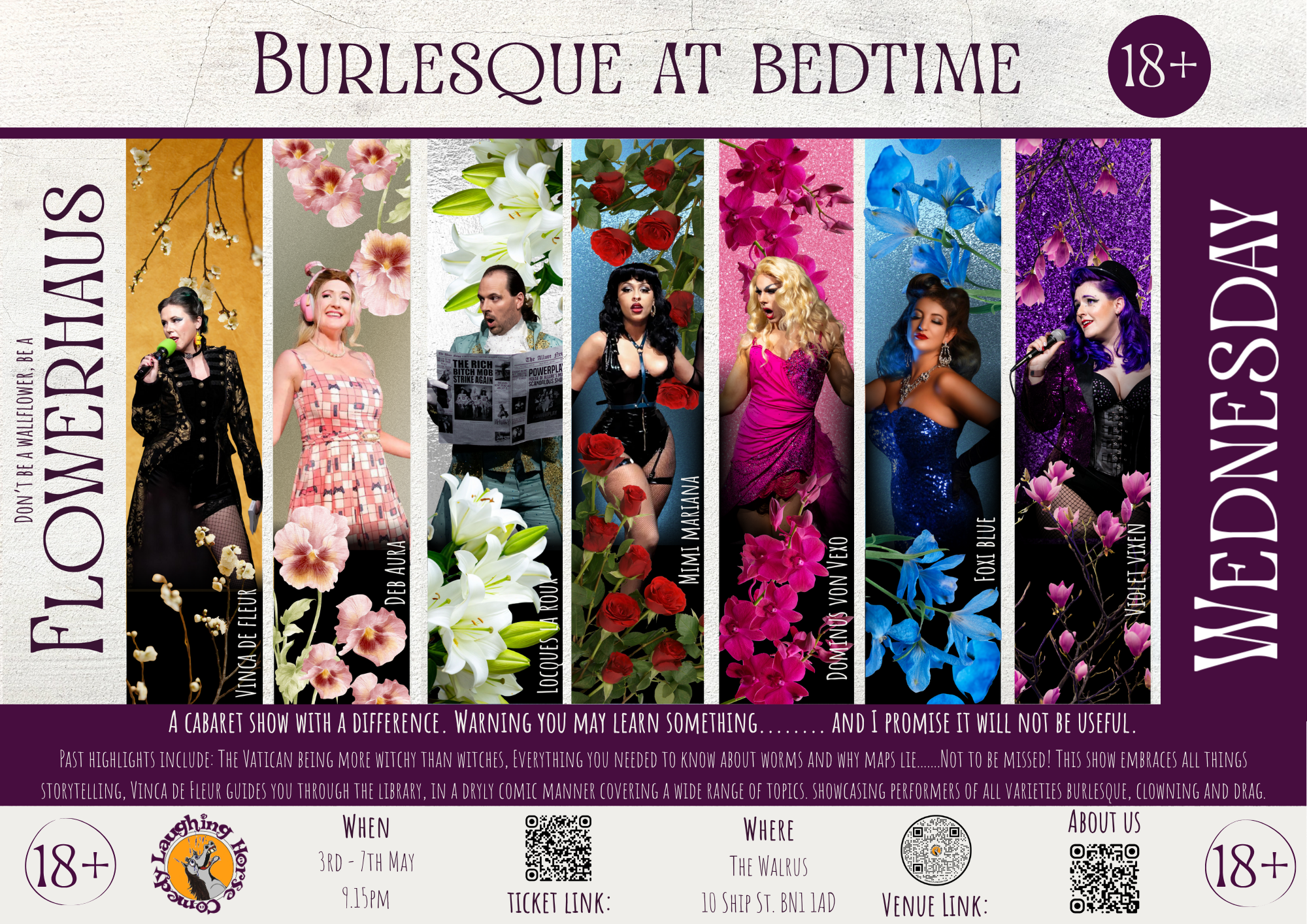 Burlesque at Bedtime (4-7 May)
