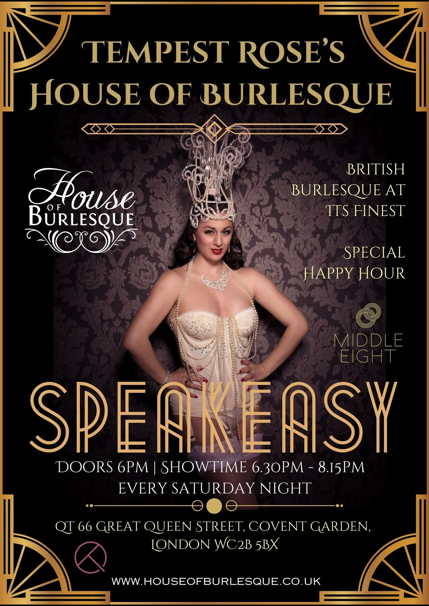 House of Burlesque: Speakeasy (every Saturday)