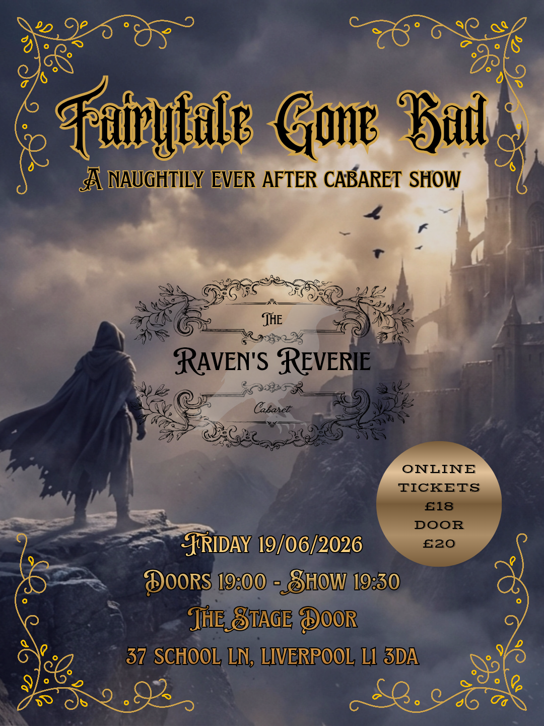 The Raven’s Reverie Cabaret: Fairytale Gone Bad