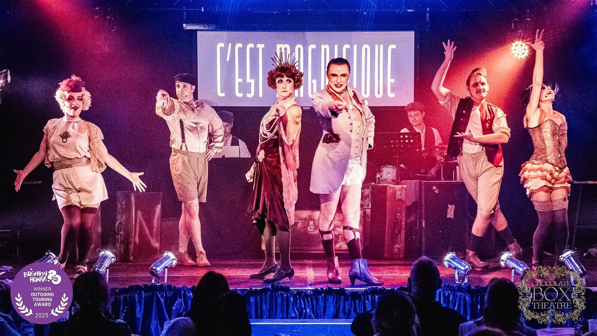 C’est Magnifique @Brighton Fringe (1, 8, 9, 14, 29 May)