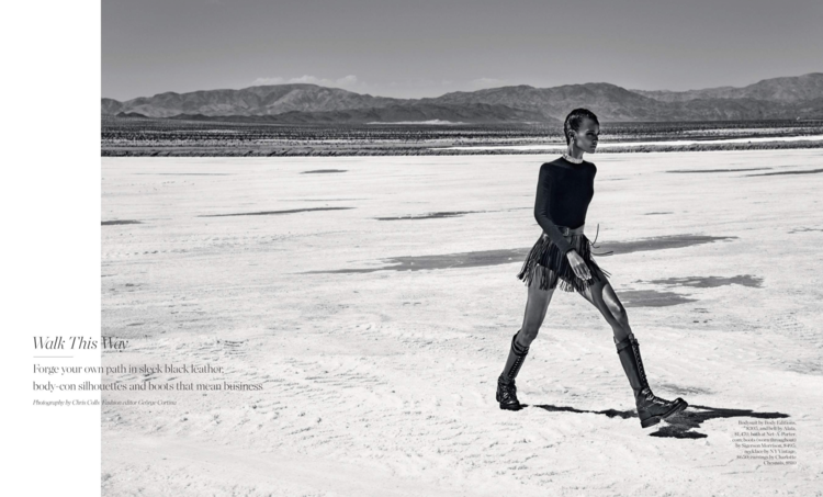 Liya Kebede for Porter Magazine