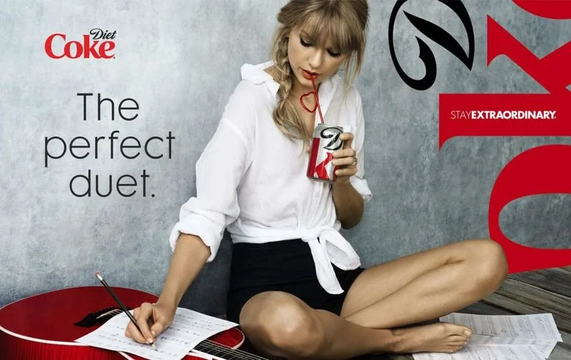 Taylor Swift for Diet Coke