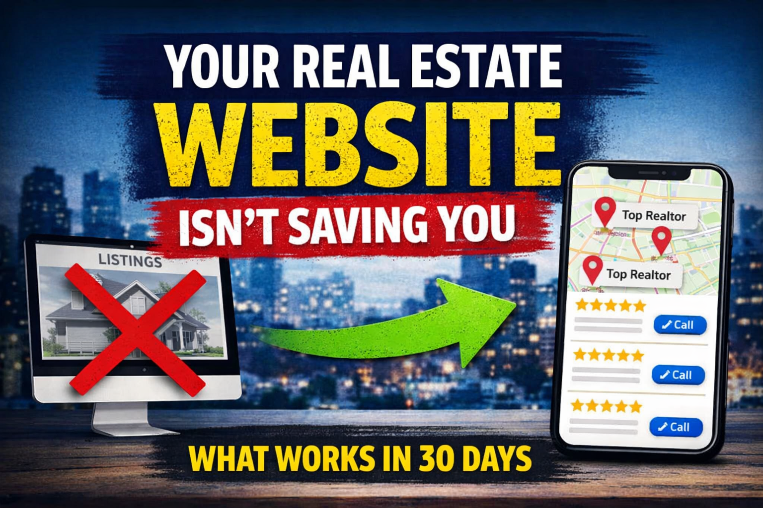 Why Your Real Estate Website Isn’t Getting You Clients 