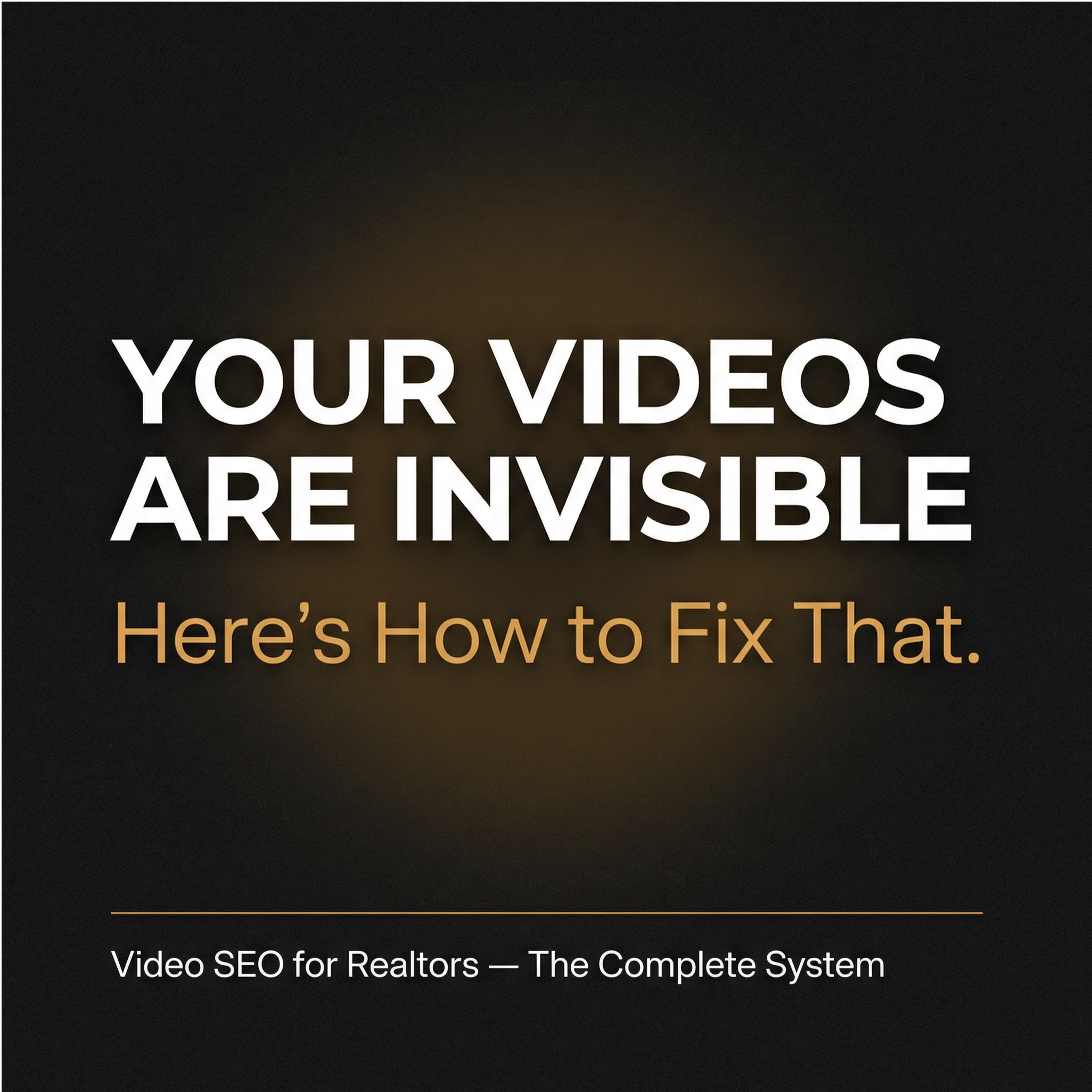 Video SEO for Realtors: Why Your Videos Are Invisible (and How to Fix It)