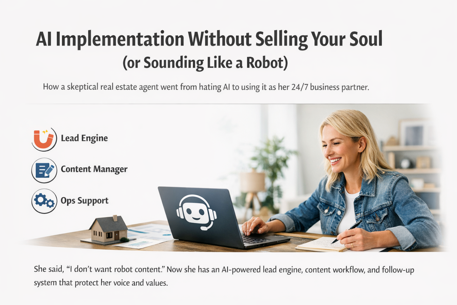AI Implementation Without Selling Your Soul (or Sounding Like a Robot)