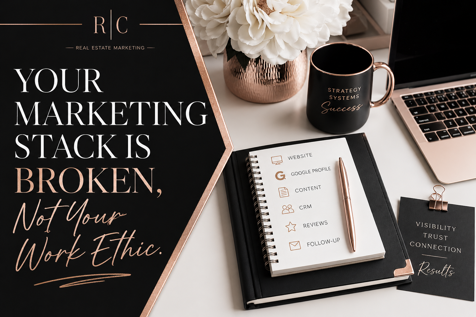 Your Real Estate Marketing Stack Is Broken, Not Your Work Ethic