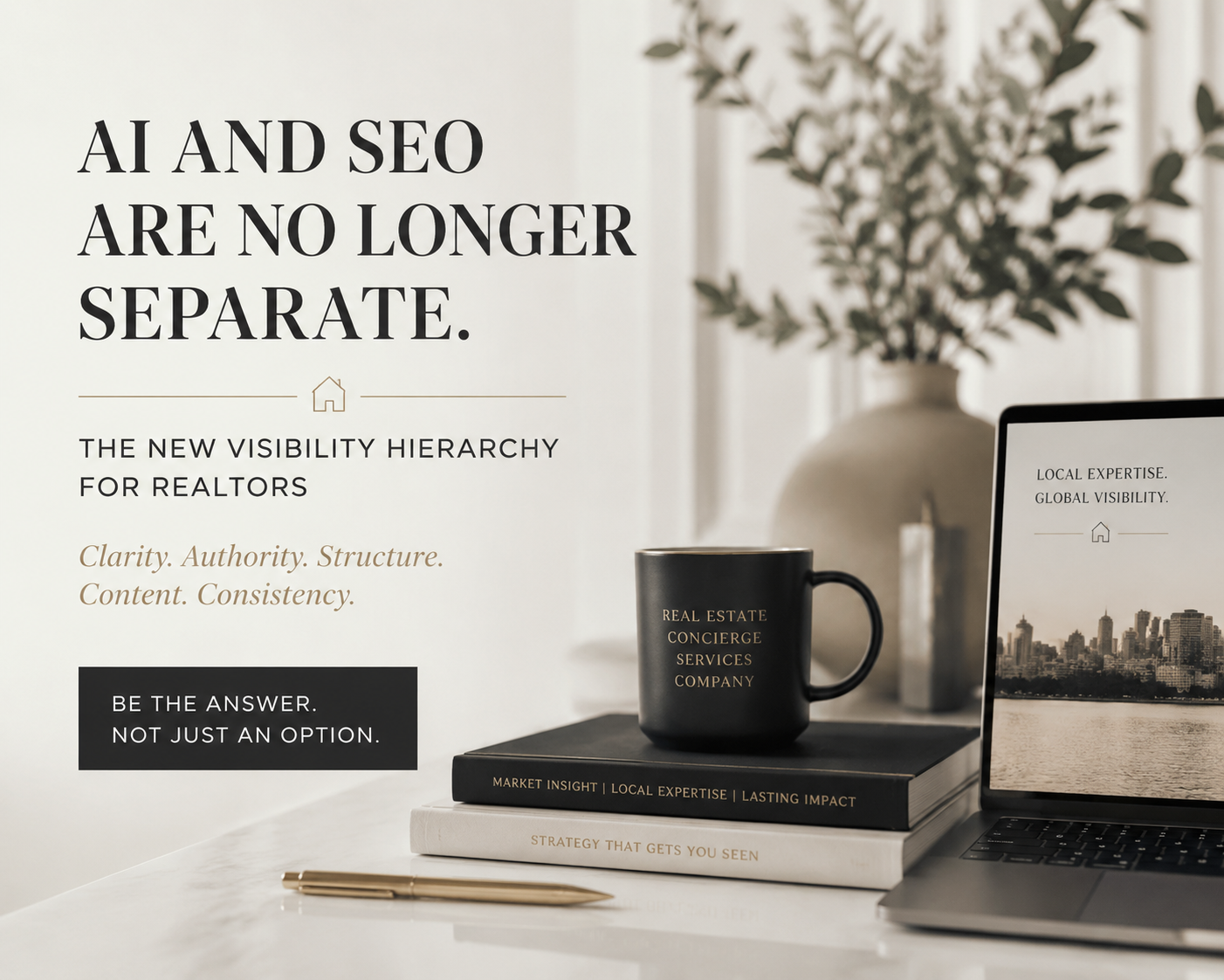 AI and SEO Are Not Separate Anymore. Realtors Need to Understand the New Visibility Hierarchy.