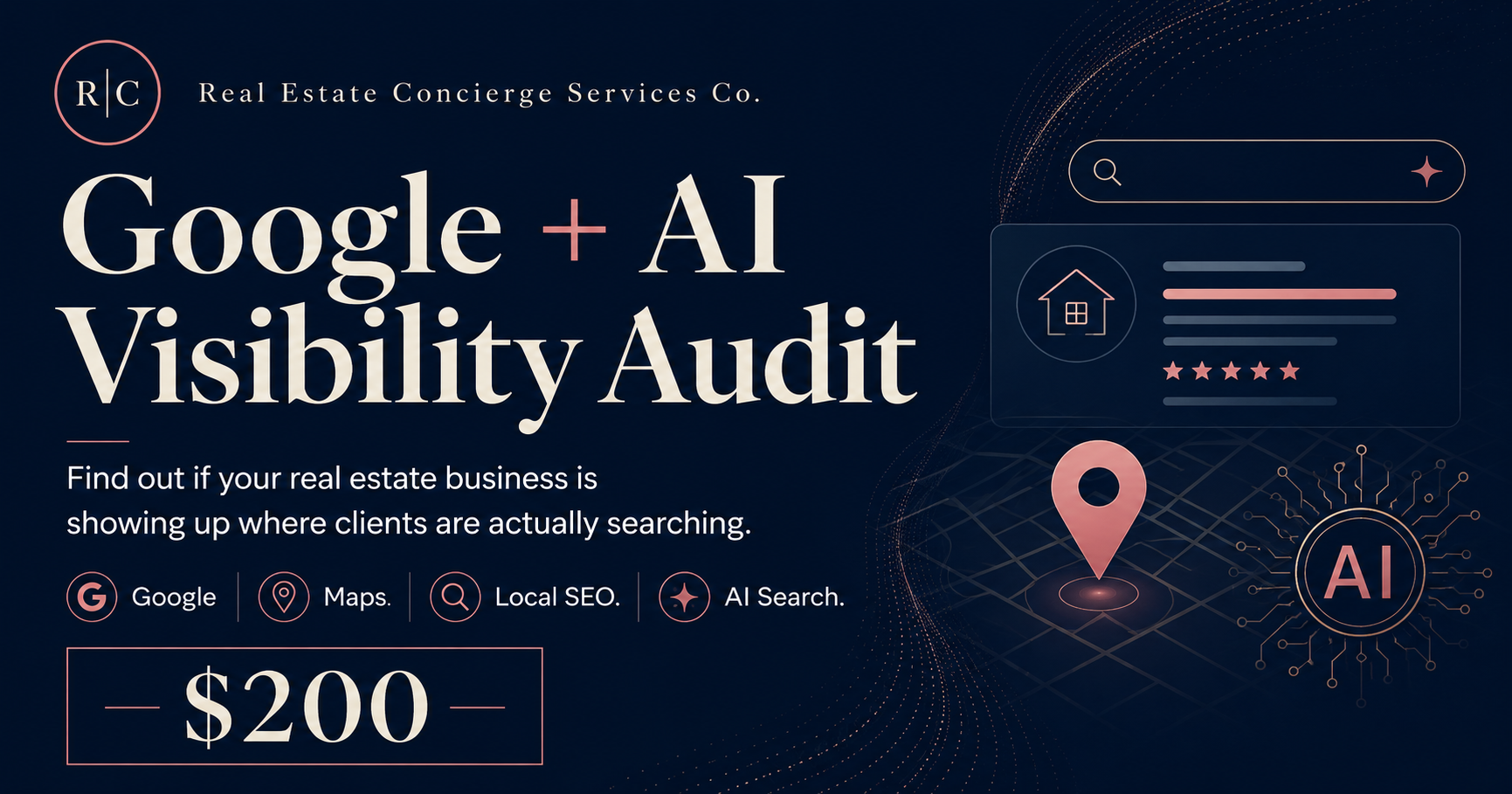Google + AI Visibility Authority Audit.