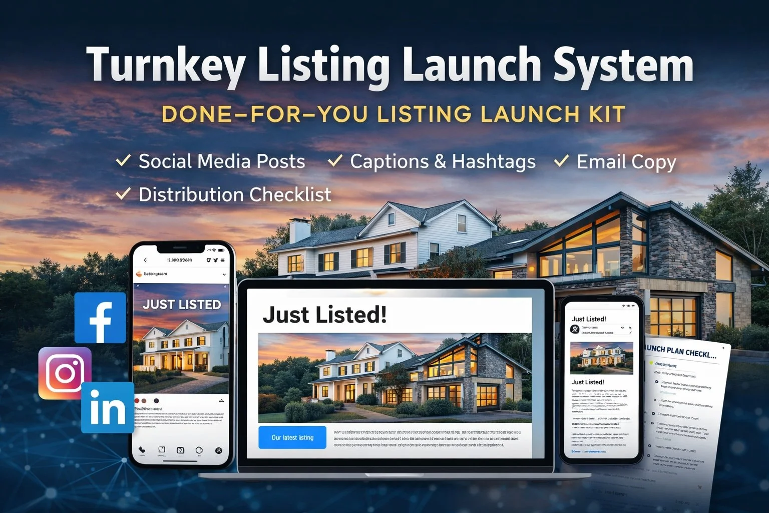 Turnkey Listing Launch System
