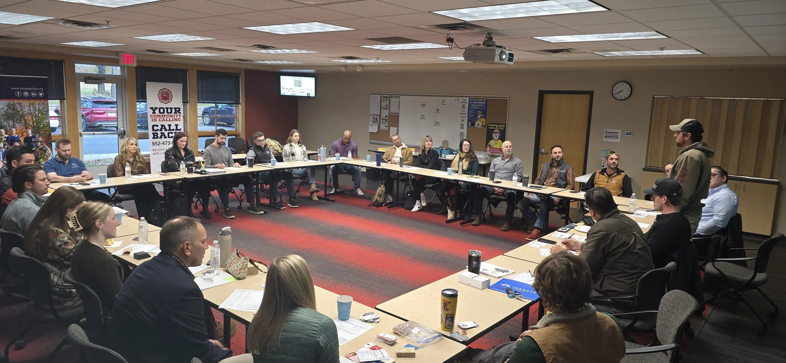 networking meeting, Long Lake MN