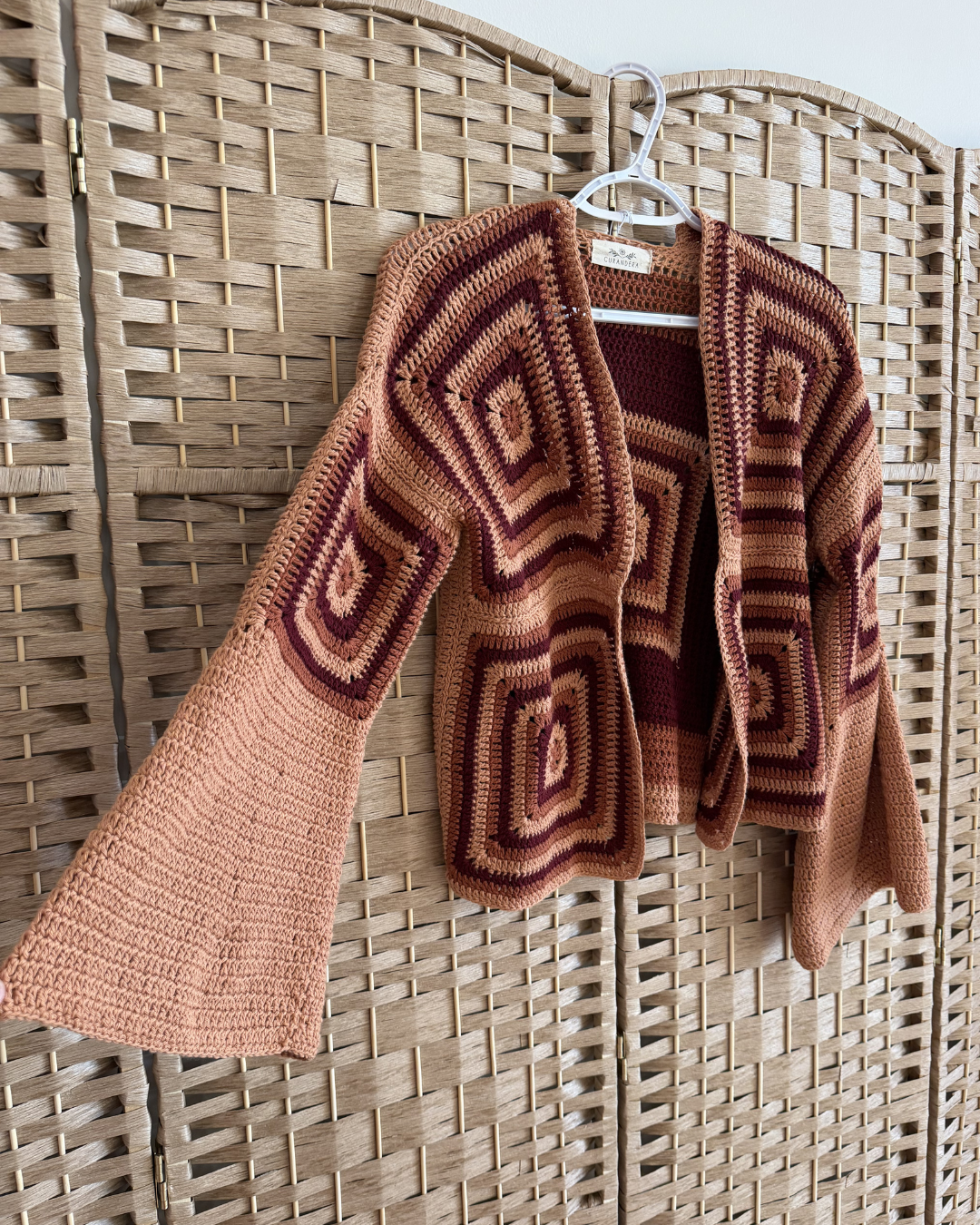 Hand-Knitted Cotton Sweater