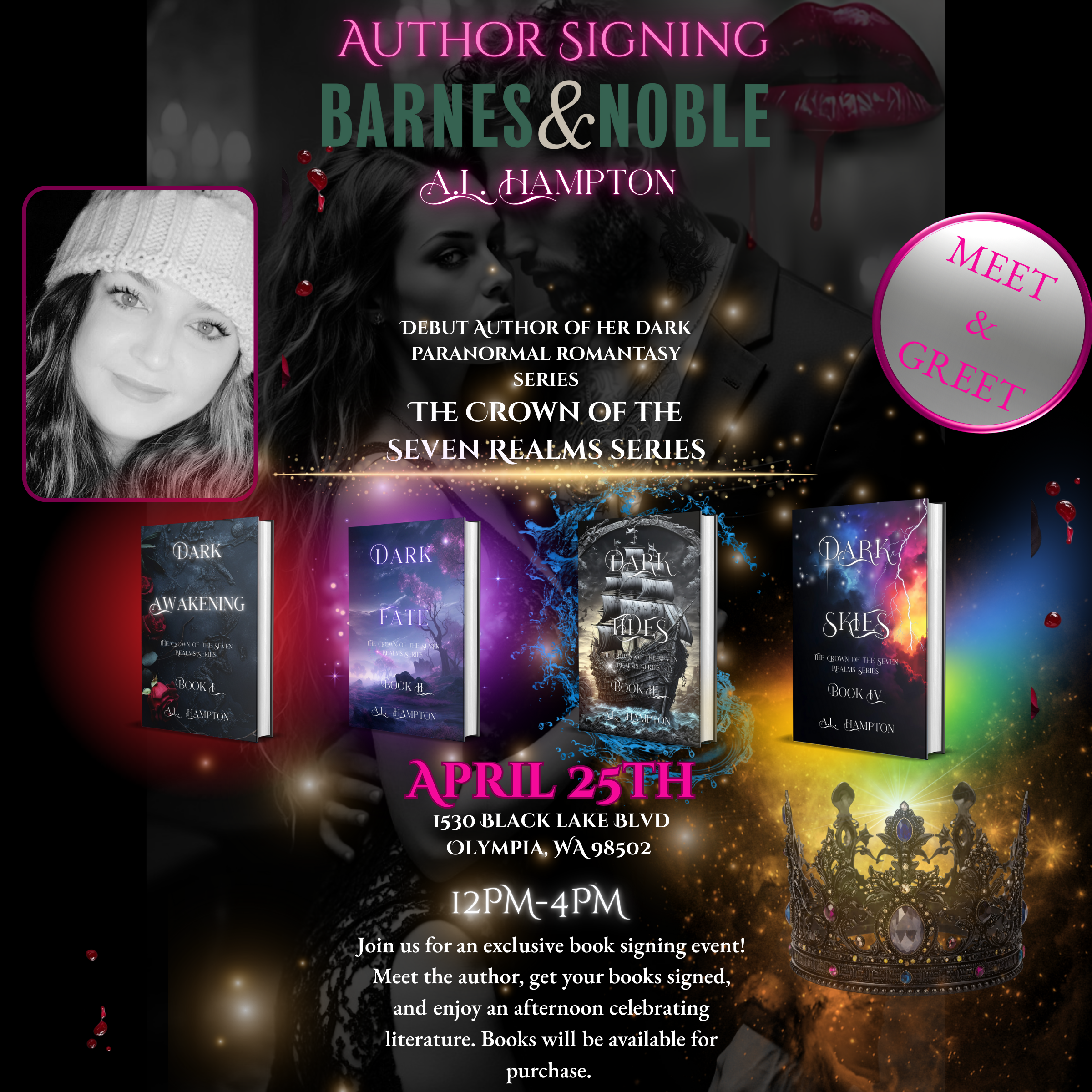 Author Signing - Barnes & Noble, Olympia, WA