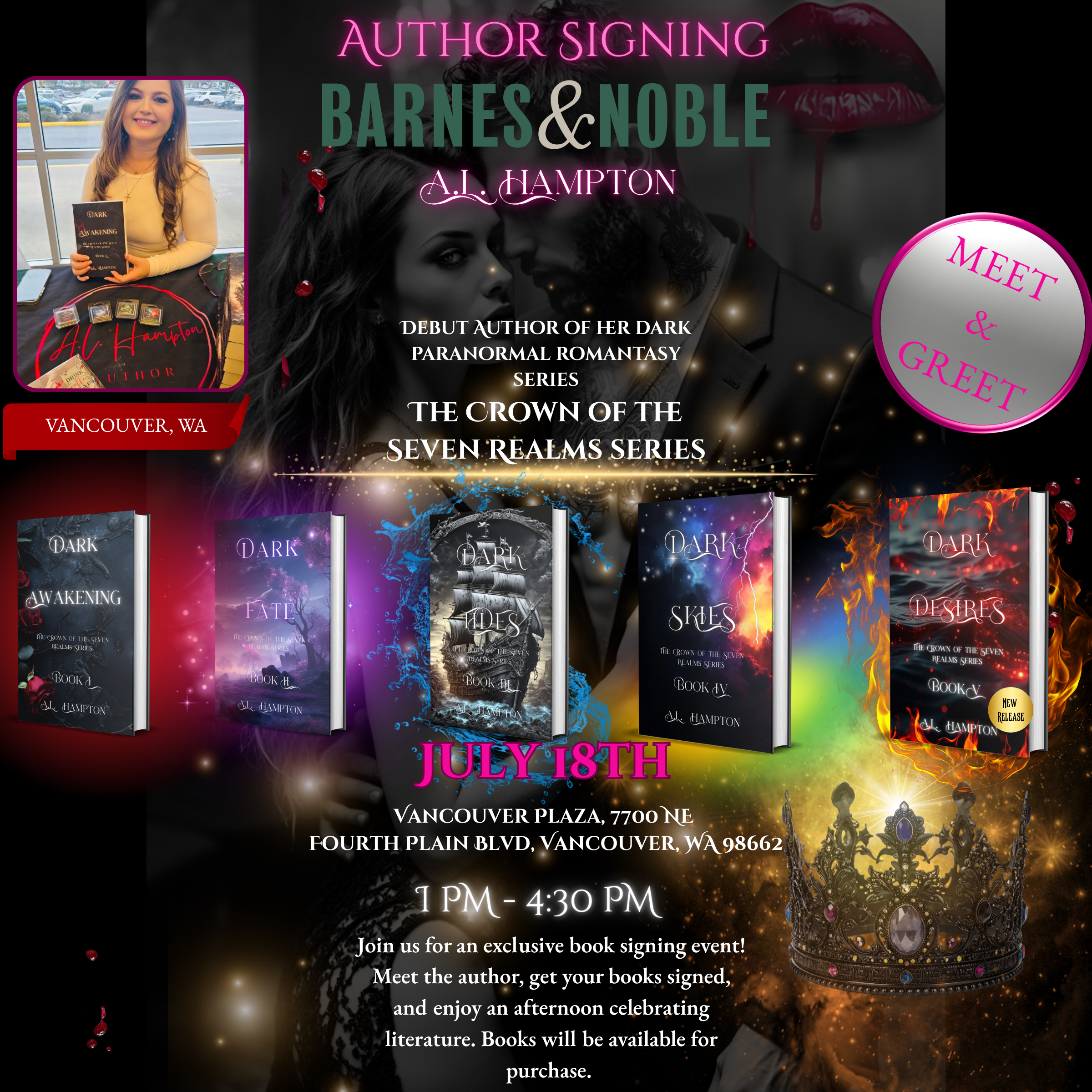 Author Signing Event—Vancouver, WA