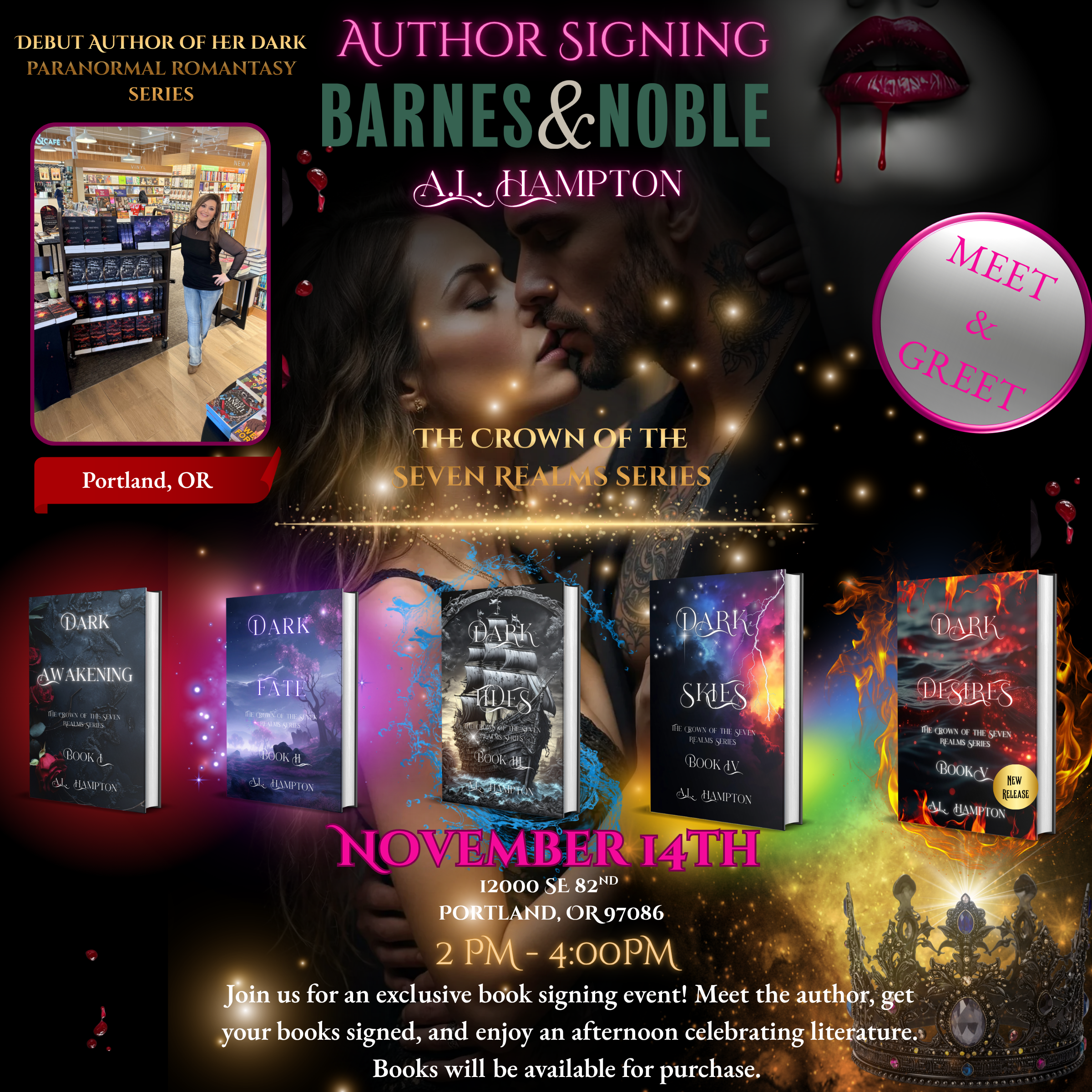 Author Signing - Barnes & Noble Portland
