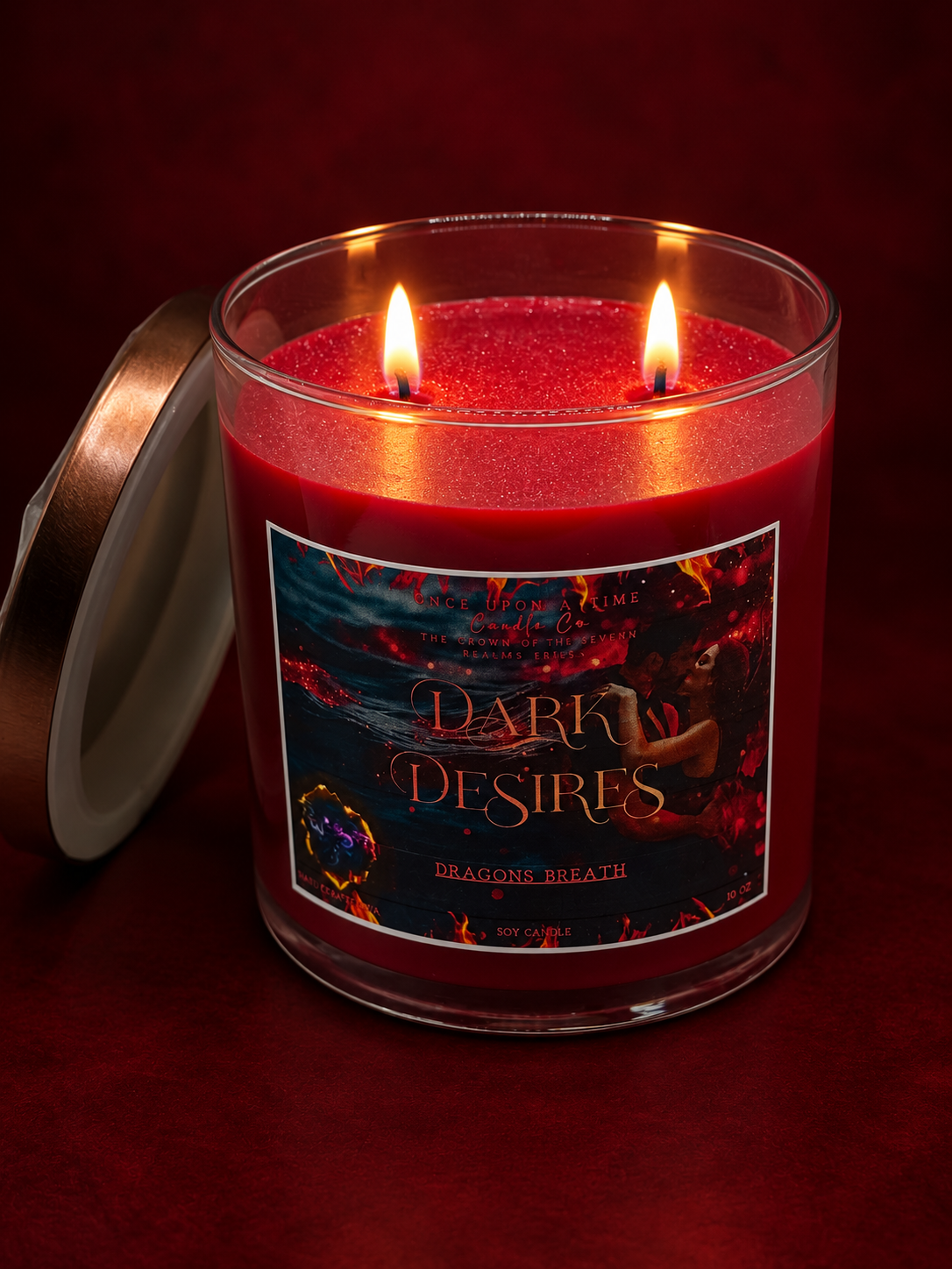 Dark Desires — Realm of Fire Soy Wax Candle