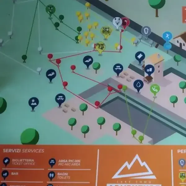 Parc d'aventure du lac de Côme