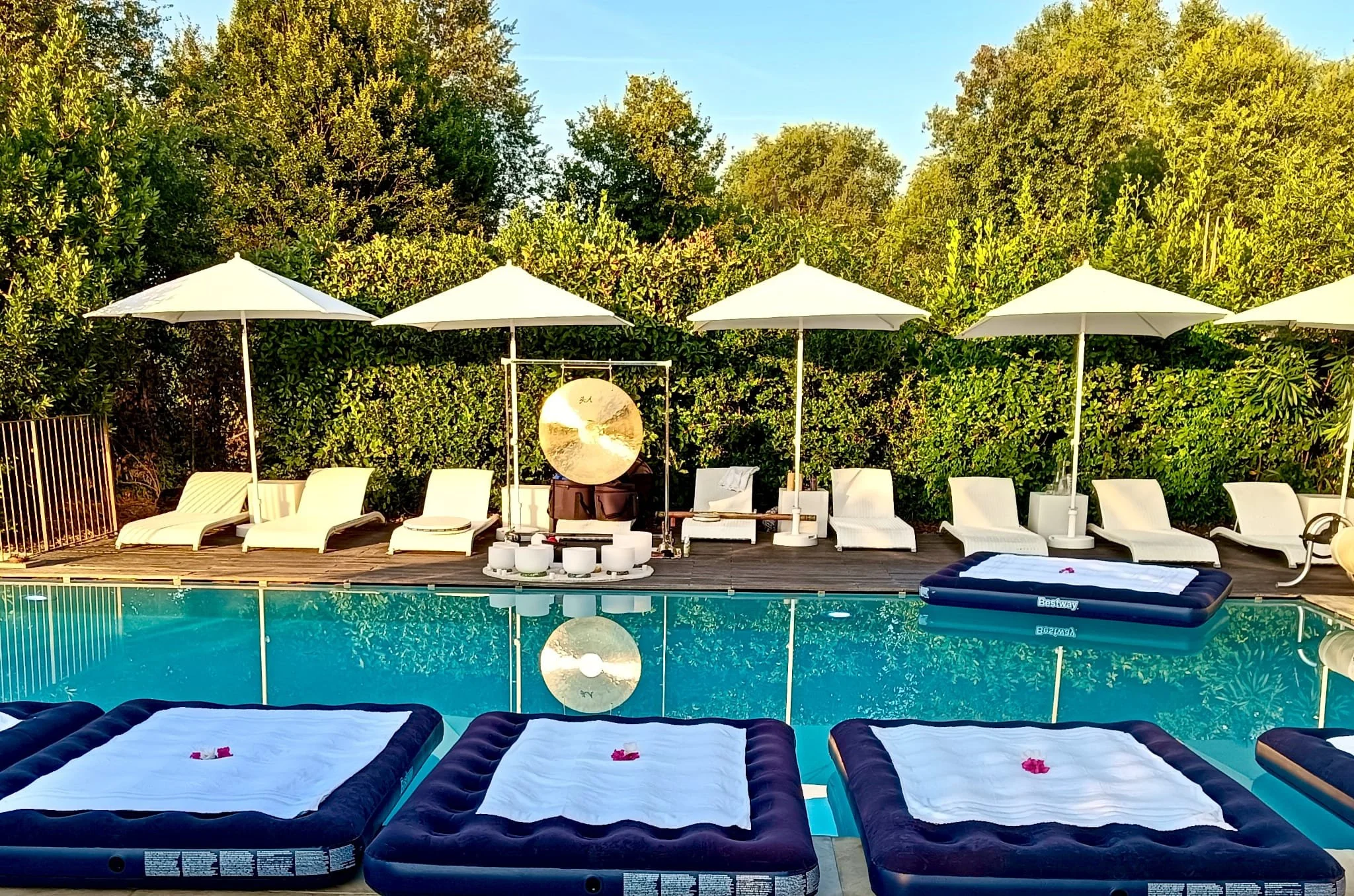 8 Settembre FLOATING SOUND HEALING Nature spa di Cascina Caremma Ore 21 - 22.30